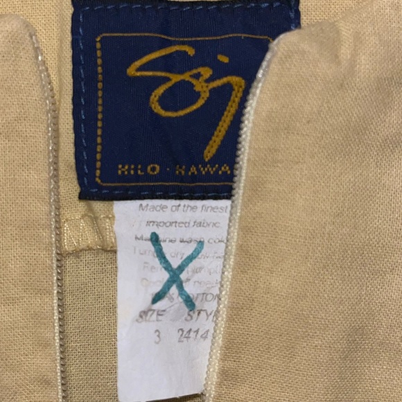 Kid's girls Hawaiian dress sig zane yellow, green, and red size 3 - Picture 5 of 5